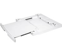 Stacking kit con piano estraibile da posizionare tra lavatrice e asciugatrice in colonna, compatibile con tutti i modelli