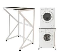 Kit di sovrapposizione per lavatrice asciugatrice accatastamento torre supporto