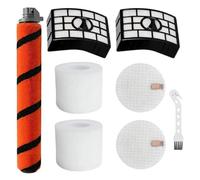 Kit di spazzole a rullo di ricambio per Shark APEX DuoClean AZ1002 AZ1000W AX950, include spazzola morbida a rullo con design anti-groviglio e filtri H12, set di manutenzione per aspirapolvere