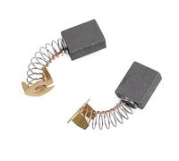 Kit di spazzole di carbone for motore elettrico da 2 pezzi, 16 mm x 13 mm x 6 mm / 16 x 12,5 x 6,5 mm / 10 mm x 5 x 5 mm, parti di ricambio