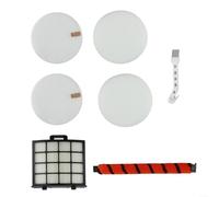 Kit di spazzole di ricambio per aspirapolvere Shark PZ1000UKT serie PZ1000 PZ1000 Include filtri in feltro in schiuma per filtro post motore spazzola principale spazzola di pulizia