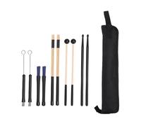 Kit Di Spazzole For Bacchette For Bacchette Da 5 Paia | Set di pennelli for bacchette da 5 paia, borsa in tessuto Oxford, stili multipli for la pratica e l'uso sul palco