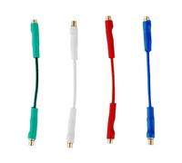 Kit di spazzole per la pulizia dello stilo per fonografo per giradischi, cavo OFC audiophile per giradischi, spazzola per la pulizia dello stilo per giradischi, spazzola per la pulizia degli aghi dei