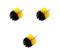 Kit di spazzole per trapano elettrico Spazzole rotonde Scrubber Strumenti di pulizia pneumatici automatici per superfici del bagno Piastrella per malta per pavimenti 2/3.5/4/5 '' Trapano Scrubber