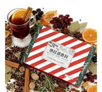 Kit di Spezie Festive Gourmet per Vin Brulé: Anice Stellato, Chiodi Garofano per Sidro Caldo, Brulé e Bevande Invernali