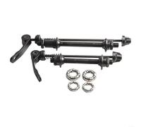 Kit di spiedini per asse anteriore e posteriore per mountain bike, con albero anteriore cavo e manicotto posteriore esteso per sicurezza delle ruote MTB