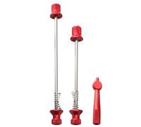 Kit di spiedini per Bici - Spiedino di Sicurezza Pieghevole con attrezzo per Dadi a Vite | aste Posteriori e Anteriori durevoli per Biciclette, antifurto per Bici da Strada, Veloce Instal