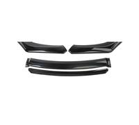 Kit Di Spoiler Per Paraurti Anteriore Auto Diffusore Per A3 A4 A5 A6 A7 S3 S4 S5 Q3 Q5 TT 4 Pezzi(Glossy Black)