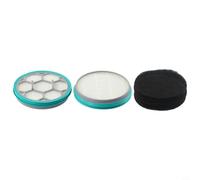 Kit di spugne per filtro sottovuoto per peli di animali domestici, compatibile con Neakasa P1 Pro, efficienza di filtraggio del 99,97%, per la rimozione dei peli di peli di peli di animali domestici