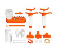 Kit di spurgo del liquido dei freni, kit olio per bicicletta, strumenti ergonomici per olio dei freni della bicicletta, scooter, moto, garage, strada, viaggi, attività all'aperto