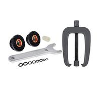 Kit di spurgo for strumenti marini Estrattore for staffa di supporto dello sterzo idraulico e kit di guarnizioni for cilindro adatto for accessori for barche Utensile idraulico(White)
