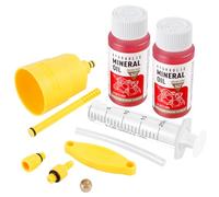 Kit di spurgo Freni Idraulici per TEKTRO, Kit Idraulici per la Sostituzione del Liquido Freni, Incluso Olio Minerale per Freni ad Alte Prestazioni da 120 ml