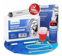 Kit di spurgo freni LAINFELD per freni a disco Shimano | Include olio minerale | Kit di spurgo completo per Deore XT XTR SLX ULTEGRA Dura Ace