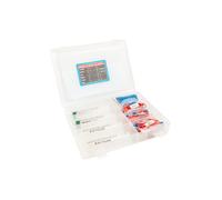 Elvedes Kit Spurgo Freni Mineral Dot Oil Blue / Red