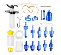 Kit di spurgo idraulico per freni da ciclismo, corpo in alluminio a prova di perdite, design leggero, set di spurgo di precisione, ideale per lo sterzo di montagna, utilizzo per biciclette sportive