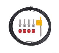 Kit di spurgo idraulico per freni SRAM A Majig con ago in acciaio inossidabile e set di tubi dell'olio multipli per la manutenzione professionale dei freni (C)