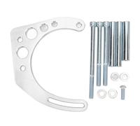 Kit di staffa alternatore Cheotime, montaggio in alluminio con billette con fatturata a CNC Set per Big Block 396 427 454 Compatibile con pulegge per pompa per acqua lunga