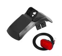Kit di staffe parafango e fanale posteriore per scooter elettrico KuKirin | Esteso per paraspruzzi, luce posteriore a LED, supporti di fabbrica, staffa in acciaio, ABS, strade bagnate