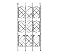 Kit di staffe per piante rampicanti da esterno, supporto forte per fiori nel tuo giardino (46,5 x 90 cm)