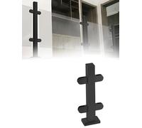 Kit di staffe per ringhiere in vetro temperato quadrato il post ideale per scale e piattaforme morsetto in vetro esterno per recinzioni metalliche e aree piscina