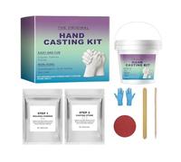 Kit di stampaggio a mano, forniture artigianali romantiche e sentimentali | Kit stampaggio mani intrecciate per coppie | Festa della mamma, fidanzamento, compleanno della nascita, moglie, marito