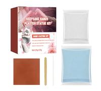 Kit di stampaggio principale manuale - kit di stampaggio e impronta, stampo per coppia principale - kit di scultura 3d ad alta definizione, cattura ogni dettaglio per un regalo di memoria, matrimonio