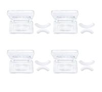 Kit di stampi per griglia a 6-8 denti, facile da usare per tappi per denti personalizzati in oro e argento, set di griglie in silicone per 6-8 denti superiore e inferiore per il bastone per stampaggio