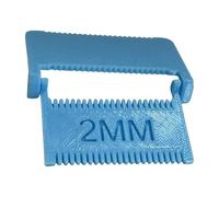 Kit di stencil da cucito, strumento per stencil per cucire bordo, misuratore compatto per principianti, anziani, donne, uomini, utenti esperti, nonne