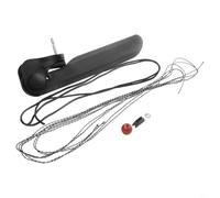 Kit di sterzo per timone kayak con pedali di controllo del piede, supporto in nylon e sistema di corda per una migliore gestione delle moto d'acqua