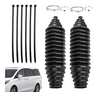 Kit di stivali per pillole per auto, 12 pezzi, in silicone antipolvere, antipolvere, design resistente alle intemperie, ricambio per coperture antipolvere anteriori, ricambi auto, riparazione di