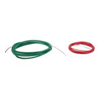 Kit di strisce di piegatura per tubi in rame integrato in plastica PE per modellare tubi CA precisi con pennarelli rossi verdi gialli blu 4 pezzi (4 pezzi) 5 m)