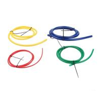 Kit di strisce di piegatura per tubi in rame integrato in plastica PE per una modellatura precisa del tubo CA con pennarelli rossi verdi gialli blu 4 pezzi (1,2 m + tasca)