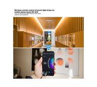 Kit di Strisce LED WiFi per Stanze, Striscia LED RGB 5050 WiFi Intelligente, Striscia al Neon per Sala Giochi, Decorazione, Striscia Luminosa UE