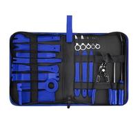 Kit di strumenti antigraffio, strumento di rimozione per finiture auto | Strumenti di assetto Kit di strumenti a da 19 pezzi,Kit di strumenti di rimozione ergonomico per fissaggio pannelli porta