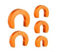 Kit di strumenti con clip di scollegamento idraulico, tra cui 5 misure assortite per un facile rilascio del connettore a pressione, per la rimozione e l'installazione di tubi dell'acqua in casa e in