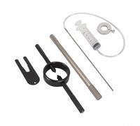 Kit di strumenti di manutenzione forcella per moto con strumento di livello dell'olio compressore molla ammortizzatore asta strumento di spurgo per filettature multiple M10 per M12 per M14 Set di