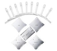 Kit di strumenti di misurazione for liutaio for chitarra Set String Action Ruler Understring Radius Gauge Strumenti di riparazione for chitarra