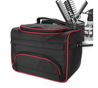 Kit di strumenti di parrucchiere, moda avanguardia di grande capacità pro parrucchiere attrezzature per capelli salone strumento borsa da viaggio custodia da viaggio borsa(Black)
