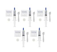 Kit di Strumenti di Pulizia e Riparazione, Confezione da 5 Pezzi, Grasso Termico Conduttivo per Computer, Composto Termico in Metallo (10 ml, 0,53 once)