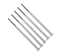 Kit Di Strumenti Di Riparazione For Sax A Testa Piatta Da 5 Pezzi | 5 cacciaviti a testa piatta in metallo fissano con precisione le viti su flauto, sax piccolo