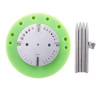 Kit di Strumenti di Riparazione Orologi in Acciaio per La Rimozione e L'Installazione del Ruota di Equilibrio e 'Albero a Spirale. Edizione Standard., verde, standard