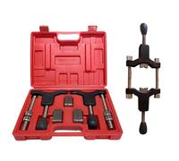 Kit di strumenti di riparazione per correzione filettatura, manicotto universale a mezzo asse per riparazione filettatura bullone esterno, regolazione rapida, intervallo di regolazione 30-110 mm