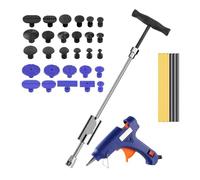 Kit di strumenti for la riparazione di ammaccature auto, kit di strumenti professionali for danni da grandine alla carrozzeria, estrattore for la rimozione di ammaccature senza vernice(Kit 2-40Pcs)