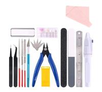 Kit di strumenti for stampante 3D Pulizia ago Pinzette Pinze Sbavatura(Kit 5)