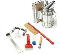 Kit di Strumenti per Apicoltura Spazzola Professionale per api Strumento per Alveare Kit di Avvio Riutilizzabile per Apicoltore Attrezzatura per Apicoltura