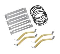 Kit Di Strumenti Per Chitarra Con Borsa Per Il Trasporto Strumenti Di Riparazione String Action Righello File Per Liutaio Perni Per Ponte Per Chitarra Per Chitarra Ukulele strumenti di riparazione per