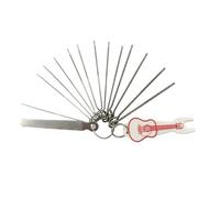 Kit Di Strumenti Per La Manutenzione Della Chitarr 13 Diverse Dimensioni Di Lime Ad Ago Con Forma Rotonda Per Rimuovere Le Unghie In 3 Colori Abbinati Casualmente