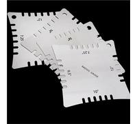 Kit Di Strumenti Per La Manutenzione Della Chitarr 4 Pezzi Calibri Per Raggio Intagliati Per Chitarra Per Misurare Il Raggio Della Tastiera Righello Per Tastiera Del Manico