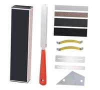 Kit Di Strumenti Per La Manutenzione Della Chitarr Accessori Per Chitarra 15CM Barra Di Livellamento Carta Vetrata Set Di Utensili Per Lucidatura