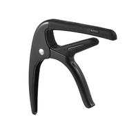 Kit Di Strumenti Per La Manutenzione Della Chitarr Capotasto Per Chitarra Portatile In Lega Di Zinco Cambia Tono Professionale Con Plettro(Black)